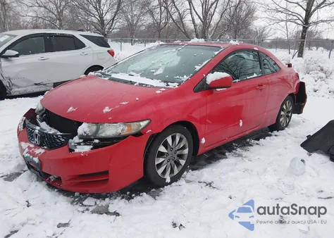 2009 Honda Civic Ex from USA, damaged, VIN 2HGFG12819H524735